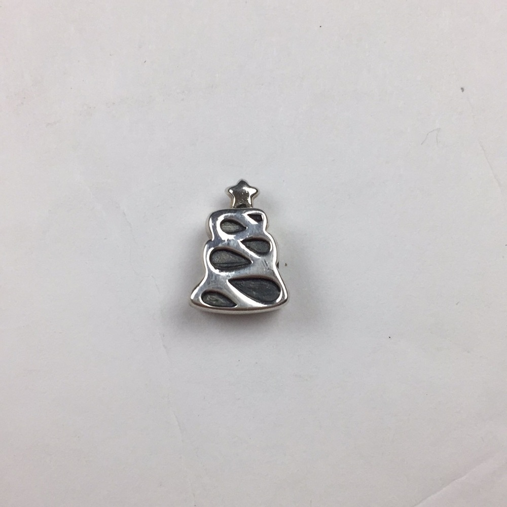 Chamilia Christmas Tree Silver Charm Silver 925